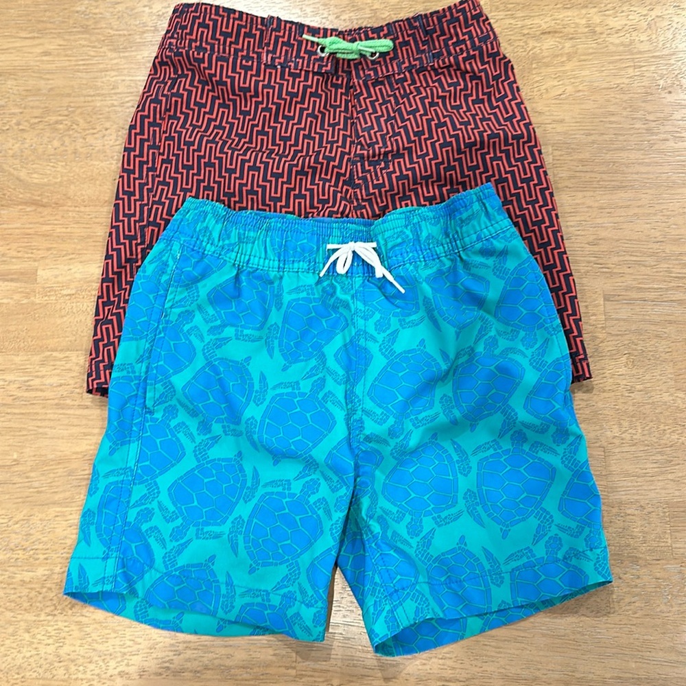 Crewcuts Swim Trunks Bundle sz 5